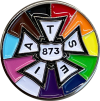 IATSE 873 Pride Pin
